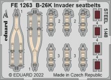 1/48 B-26K Invader seatbelts STEEL