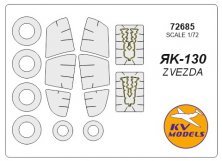 1/72 Yakovlev Yak-130 masks