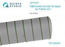 1/24 Green rib tapes Fokker Dr.I