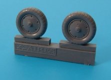 Aires Upgrade set: Bf 109G-6 wheels + paint mask  Type B