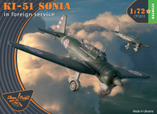 1/72 Mitsubishi Ki-51 Sonia in foreign service Starter kit
