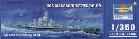 1/350 USS Massachusetts BB-59