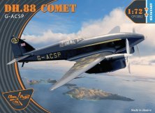 CLEAR PROP 1/72 DH.88 Comet G-ACSP Maquette