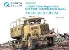 1/35 Khd A3000, Magirus S330, Khd S3000, Khd S3000/SS M Maultier