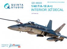 1/48 F/A-18A++ 3D-Printed & colour Interior
