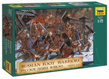 1/72 Russian Foot Warriors 13-14th Century