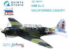1/48 Vacu canopy for Su-2