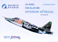 1/48 Su-25 SM 3D-Print & colour Interior decal