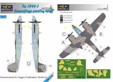 1/48 Mask Ta 154V-1 camouflage pattern