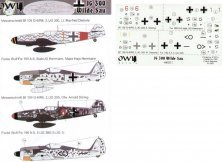 1/144 Jagdgeschwader Jg 300 Wilde Sau 4 Messerschmitt Bf-109G-6R
