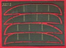 1/32 MiG-19 Aerodynamic wing elements (TRUMP)