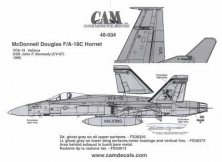 1/48 McDonnell Douglas F/A-18C Hornet VFA-15 Valions USS JFK 199