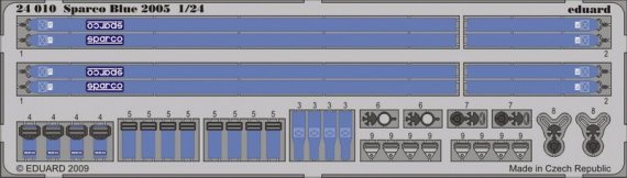 1/24 Sparco Blue 2005