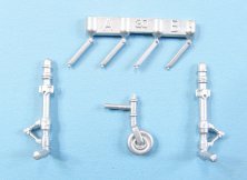1/48 Curtiss P-40N/P-40M Warhawk Landing Gear Improved for Acade