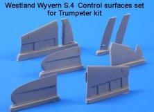 1/72 Westland Wyvern S.4 Control surfaces (TRUMP)
