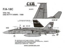 Cam Decals F/A-18C VFA-195 Dambusters Chippy Ho 1/32