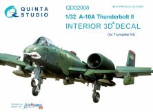 1/32 Fairchild A-10A Thunderbolt II 3D-Printed
