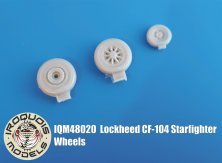 1/48 Lockheed CF-104 Starfighter wheels