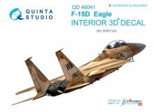 1/48 F-15D 3D-Printed & colour Interior