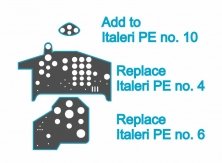 1/72 Cant Z.506B Coloured Photoetched instrument panels