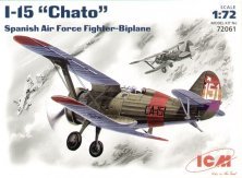 ICM 1/72 Polikarpov I-15 Chato Spanish Fighter