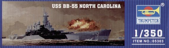 1/350 USS BB55 North Carolina