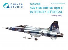 1/32 F-5E-3/RF-5E 3D-Print & colored Interior