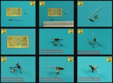 1/35 Early Barrel for M2 Browning 50 in 12,&mm