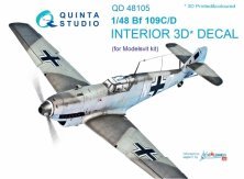 1/48 Messerschmitt Bf-109C/Bf-109D coloured Interior