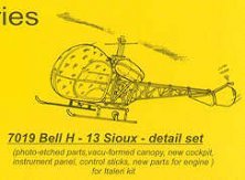 CMK D�tails Bell H-13 1/72 pour Italeri