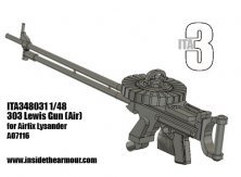 1/48 Lewis 303 on a single mount for Airfix Westland Lysander