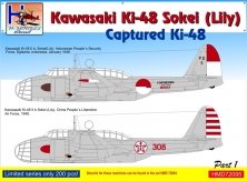 1/72 Decals Ki-48 Sokei Captured Part 1