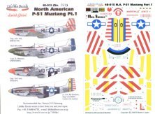 Lifelike 1/48 North-American P-51D Mustangs Part 1 D�cals
