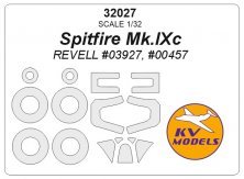 1/32 Supermarine Spitfire Mk.Ixc masks for wheels for Revell