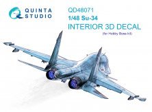 1/48 Su-34 3D-Printed & color Interior