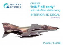 1/48 McDonnell F-4E Phantom early with slatted wing for Meng