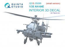 1/35 Boeing/Hughes AH-64E small version for Takom