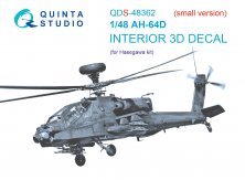 1/48 Boeing/Hughes AH-64D small version for Hasegawa