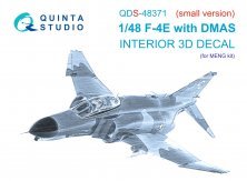 1/48 McDonnell F-4E Phantom with Dmas small version for Meng
