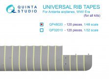 1/48 Universal rib tapes for Antanta. WWI, Post-WWI Era