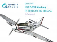 1/32 P-51D Mustang Interior for Trumpeter