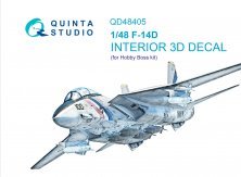 1/48 F-14D Interior for Hobby Boss