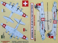 1/72 Decals Boeing B-17G-35-BO (Swiss AF)