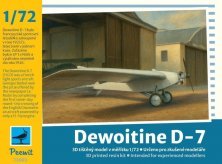 1/72 Dewoitine D-7 resin kit