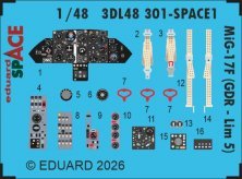 EDUARD 1/48 MiG-17F GDR Lim 5 pour Kinetic