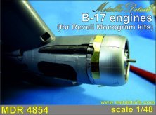 1/48 Boeing B-17 Flying Fortress engines