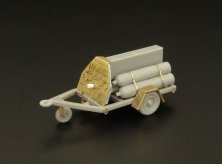 1/72 U.S.NAVY Oxygen cart. Resin Kit of USN oxygen cart