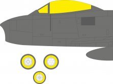 Mask 1/48 F-86F-25/30 TFace for Airfix