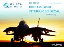 1/48 F-14A Tomcat 3D-Printed & colour Interior