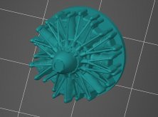 1/72 Gnome-Rhone 14K/N engine